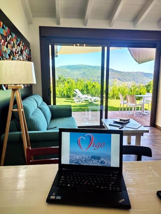Casa Nueva En Vigo Rural Mos Con Jacuzzi Y Chimenea Para Escapada Romantica Pontevedra Exterior foto